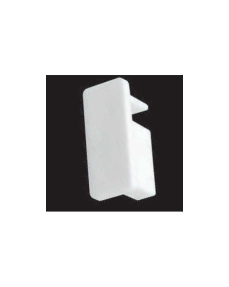 Tapa lateral de riel velcrado