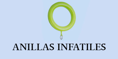 anillas madera infantil